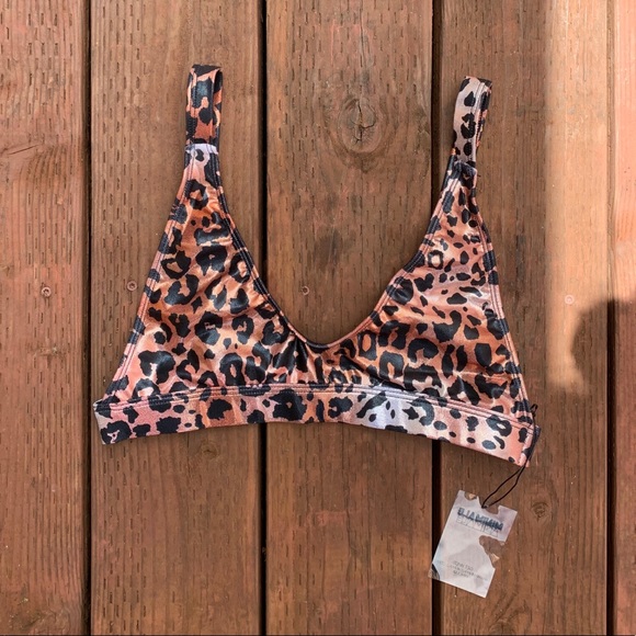 ~SOLD~MINIMALE ANIMALE BIKINI TOP (L) ๐พ๐ - Picture 3 of 6
